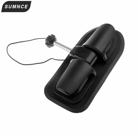 Black PVC Inflatable Boat Oar Lock Patch Anchor Holder Canoe Kayak Accessories Kayak Paddle Holder ► Photo 1/4