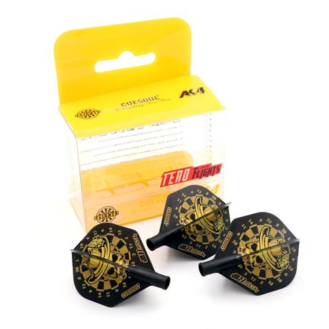 CUESOUL TERO AK4 Dart Flight Standard Shape/Shield Shape/Diamond Shape,Set of 3 pcs ► Photo 1/6