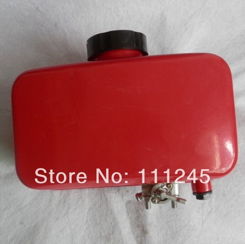 L40 FUEL TANK ASSEMBLY 2.3L FOR YANMAR L48 &MORE 2KW 3KW 211CC 247CC DIESELS RED OR BLACK  TANK W/ CAP & VALVE COCK TAP COMPLETE ► Photo 1/6