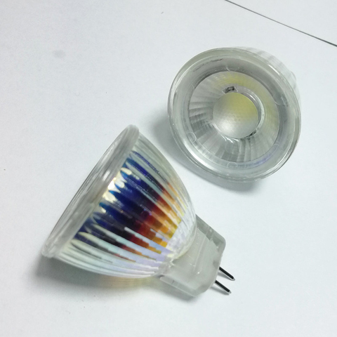 New Arrival MR11 COB Led Spotlight 110V 220V Glass Body GU4 Lamp Light AC/DC 12V MR11 7W 9W LED Bulb Warm White /Cold White lamp ► Photo 1/6