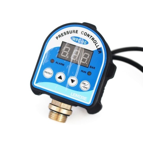 Automatic Eletronic Digital Display Pressure Controller Switch WPC-10 For Oil Water Pump Air Compressor With 4' Adapter WPC 10 ► Photo 1/6