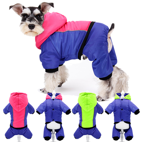 Winter Dog Clothes Pet Warm Down Jacket Waterproof Puppy Coat Hoodies Clothes For Small Dogs Chihuahua French Bulldog Clothing ► Photo 1/6