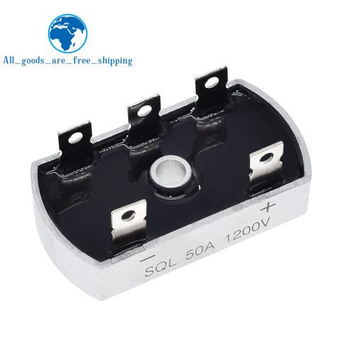 50A 1200V Aluminum Metal Case 3 Phase Diode Bridge Rectifier 50Amp SQL50A Module ► Photo 1/6