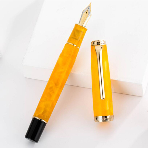 Hongdian 960 Retro Acrylic Resin Fountain Pen Nebula Series EF/F Nib Office Pen with Converter Writing Business Office Gift Pen ► Photo 1/6
