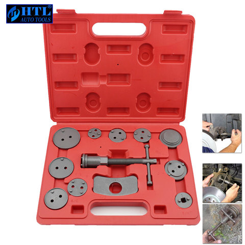 12pcs Universal Car Disc Brake Caliper Wind Back Brake Piston Compressor Tool Kit For Most Automobiles Garage Repair Tools ► Photo 1/5