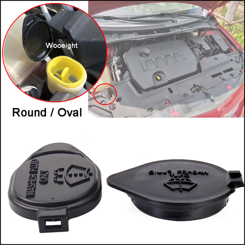 Car Round/Oval Windshield Wiper Washer Fluid Reservoir Tank Bottle Cap Lid  For Toyota Corolla Vios Yaris RAV4 Highlander Venza - Price history &  Review, AliExpress Seller - XingXing Store