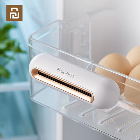 Stock Xiaomi EraClean Refrigerator Deodorizing Sterilizer Household Kitchen Ozone Purifier Keeping Fresh Rechargeable Deodorant ► Photo 1/6