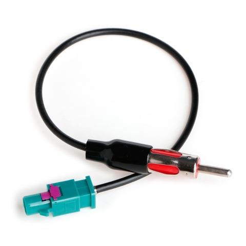Fakra to Din ISO Audio Aerial Adaptor Lead Car Radio Antenna, Ancable Car Radio ISO Compatible for FM Aerial ► Photo 1/2