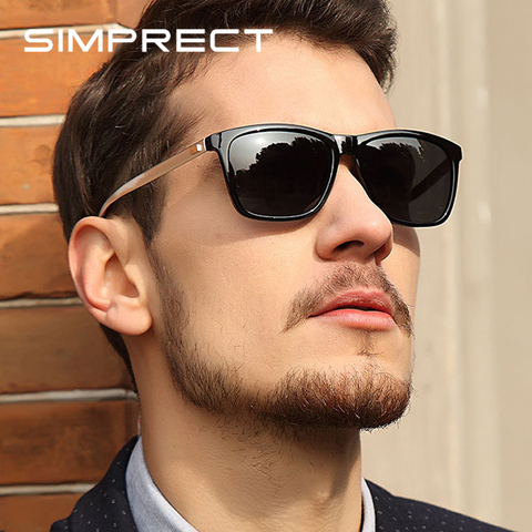 SIMPRECT Polarized Sunglasses Men 2022 Retro Mirror Square Sunglasses  Vintage Anti-Glare Driver's Sun Glasses For Men Oculos - Price history &  Review, AliExpress Seller - SIMPRECT Official Store