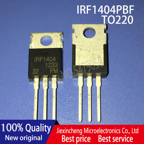 10PCS IRF1404PBF IRF1404 TO220 40V 202A MOSFET  New original  ► Photo 1/2