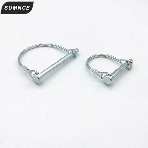 Spring Carbon Steel PTO Pin Round Arch Wire Shaft Locking Lock Pin Safety Coupler Pin Retainer Farm Trailers Wagons ► Photo 1/6