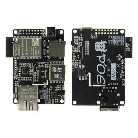 official TTGO T-Internet-POE ESP32-WROVER-B LAN8720A Chip Ethernet Adapter And Downloader Expansion Board Programmable Hardware ► Photo 1/6