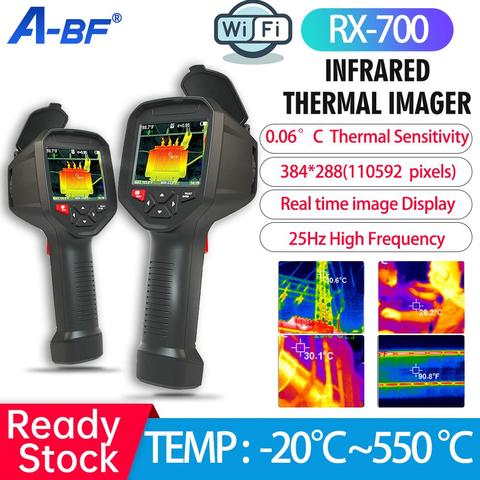 A-BF RX-700 WIFI Infrared Thermal Imager 384*288 Pixels Infrared Thermal Camera for phone -20°C~550°C Infrared Thermometer ► Photo 1/6