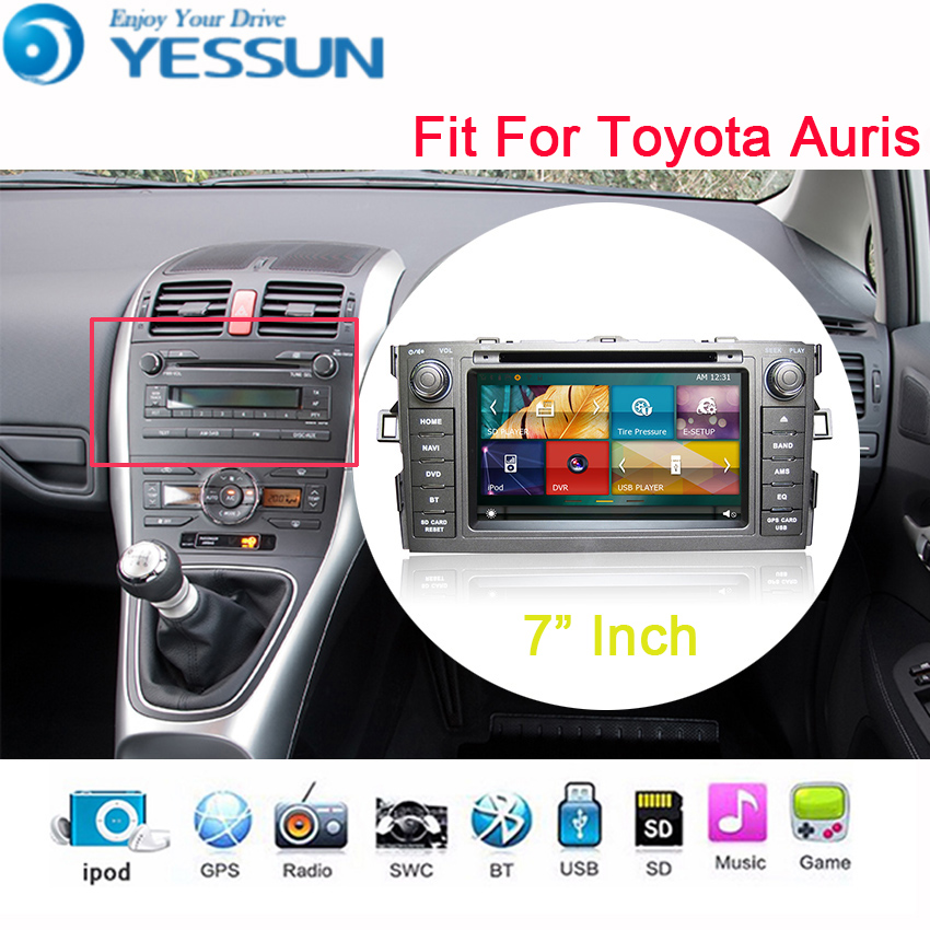Yessun For Toyota Auris 2010~2014 Android Car Navigation GPS Multimedia Audio Video Radio Touch Screen Stereo - Price history & Review | AliExpress Seller - Jeffdon Store | Alitools.io