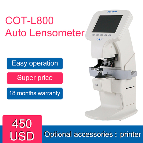 China Hot Sale Glasses Equipment Digital Lensmeter L800 Auto Lensometer With Low Price ► Photo 1/6
