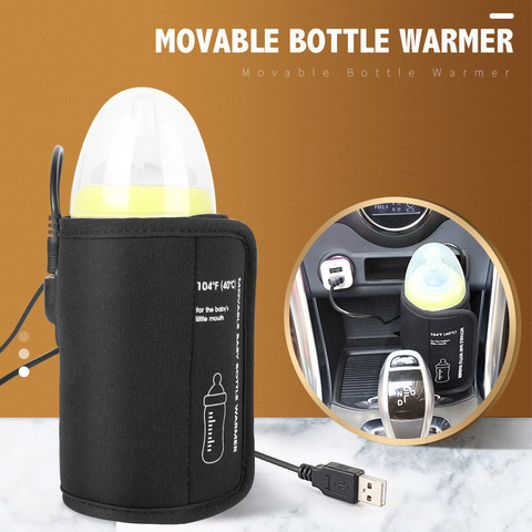 Portable Quickly Baby Bottle Warmer Baby Feeding Food Milk Travel Outdoor Cup Warmer Heater in Car Infant Bottle Warmer Heatered ► Photo 1/6