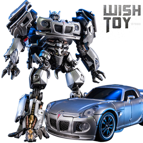 AOYI Transformation Robot LS18 LS-18 Fine Coated Edition Jazz Car MPM09 MPM-09 Racing Car Alloy Action Figure Model Toys ► Photo 1/6