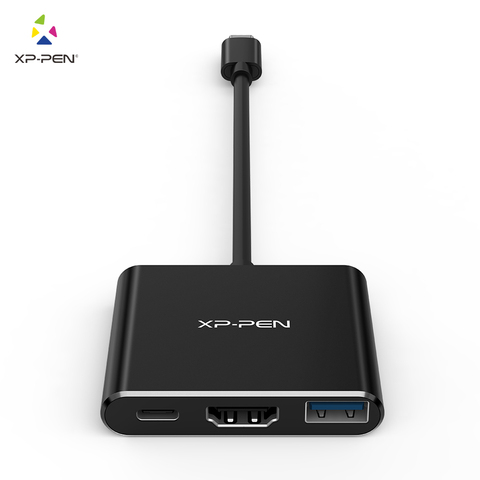 XP-Pen 3 in 1 Multifunctional USB-C Hub (Type C to USB+HDMI+PD) ► Photo 1/6