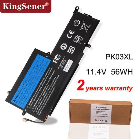 KingSener New PK03XL Laptop Battery for HP Spectre Pro X360 Spectre 13 HSTNN-DB6S 6789116-005 11.4V 56WH Free 2 Years Warrranty ► Photo 1/6