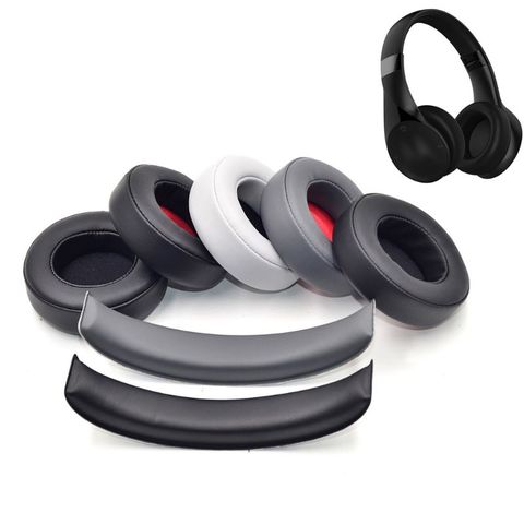 1 Pair  Replacement Soft Memory Foam Ear Pads Cushion For Motorola Pulse Escape Wireless Headphones Soft Memory Foam Ear Pads ► Photo 1/6