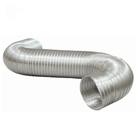 Aluminum Foil Tube Air Ventilation Pipe Hose Flexible Exhaust Duct Fresh Air System Vent  Bathroom Foil Hose 60mm-180mm ► Photo 1/6