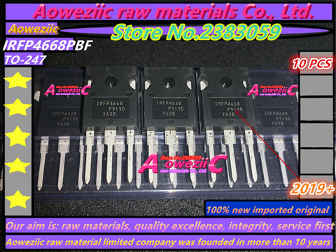 Aoweziic  2022+  100% new imported original IRFP4668 IRFP4668PBF TO-247 high power field effect N channel 200V 130A ► Photo 1/3