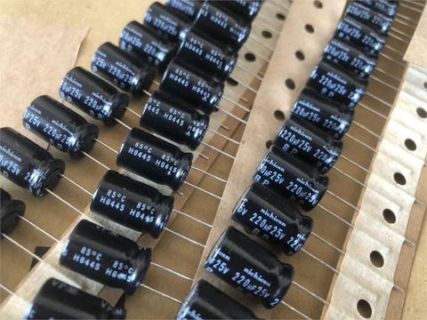 2022 10PCS 25v220uf hot sale  Nichicon VP-BP Series 220uF/25V non-polar electrolytic capacitor for audio ► Photo 1/2