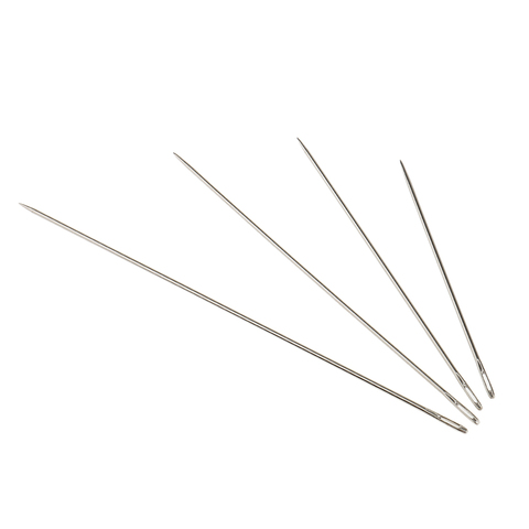 4 Assorted Sizes Long Hand Sewing Needles for Embroidery Mending Craft Case ► Photo 1/6