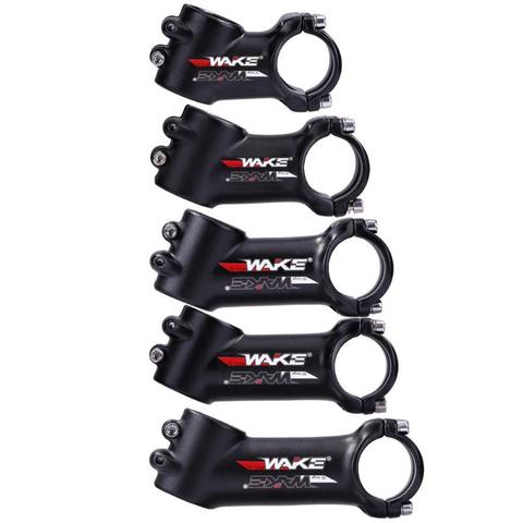 WAKE 31.8x60/70/80/90/100mm Bicycle Stem 25 Degree Bike Handlebar Stem Mountain Road Cycling Parts Bicycle Accessories New ► Photo 1/5