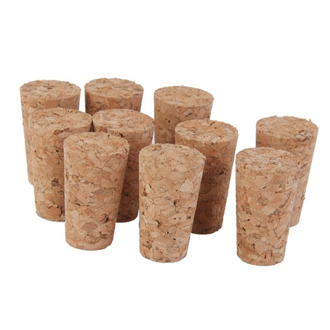 10pcs Tapered Corks Stoppers DIY Craft Art Model Building 22*17*35mm ► Photo 1/4