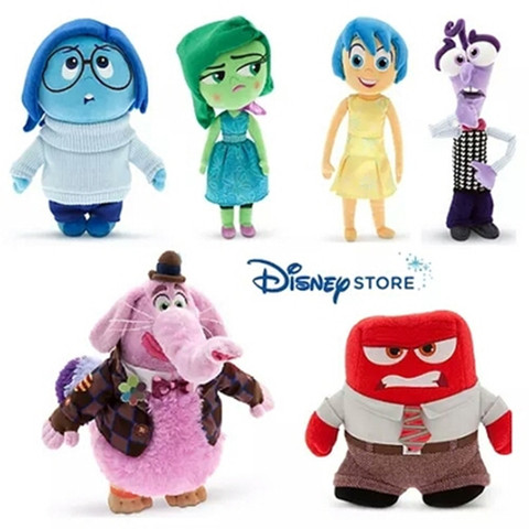Disney Movie Inside Out Plush Toy  Joy Anger Sadness BingBong Disgust And Fear Collection Kids Gift 5pcs ► Photo 1/6
