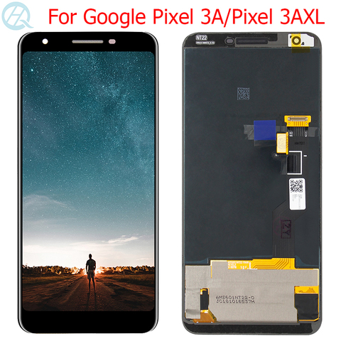 Original Pixel 3A Display For Google Pixel 3A 3AXL LCD Touch Screen 3A G020A 3A XL G020F Display LCD Screen Glass Panel Assembly ► Photo 1/5