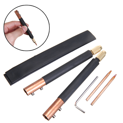 DIY Spot Welding Machine Accessories Copper Handheld Spot Welding Pen Hole Terminal Connector/Electric Welding Pen For Choosing ► Photo 1/6