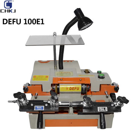 CHKJ DEFU 100E1 Horizontal Machine for Making Keys Double Head Duplicating Car key Cutting Machine Locksmith Supplies Tools ► Photo 1/6