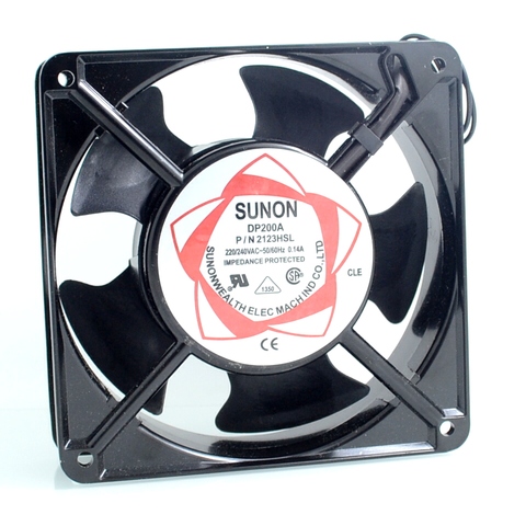 cabinet cooling fan DP200A P / N 2123HSL 220V 0.14A Axial Fans 120 * 120 * 38mm ► Photo 1/6