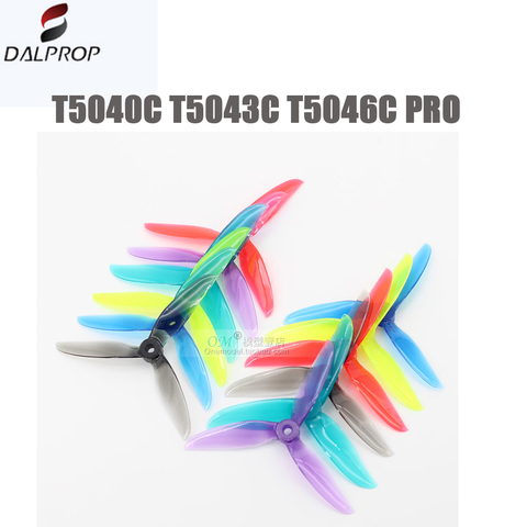 M./-2pairs/6pairs New DALPROP CYCLONE T5040C/T5045C/T5043C/T5046C PRO 3-Blade propeller for FPV Freestyle Drone Quadcopter ► Photo 1/6