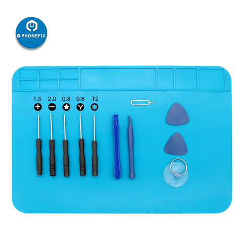 Professional 11 in 1 Cell Phones Opening Pry Tool Screwdriver Tool Set Electronics Repair Tools Kit for iPhone Samsung Tablet ► Photo 1/6