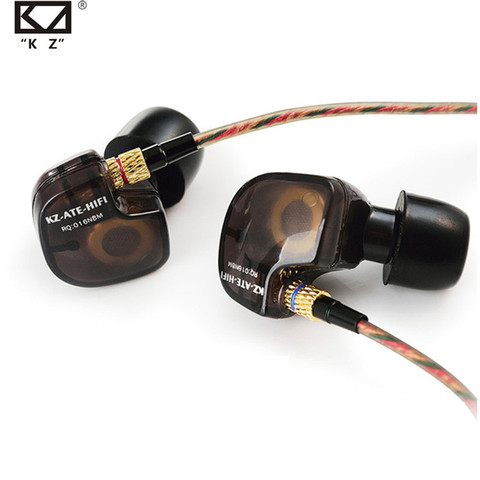 KZ ATE Driver HiFi Sport In Ear Earphone For Running music Earbuds Earphones With Microphone Headset KZ EDX ZST ED12 ZS3 ES4 T2 ► Photo 1/6