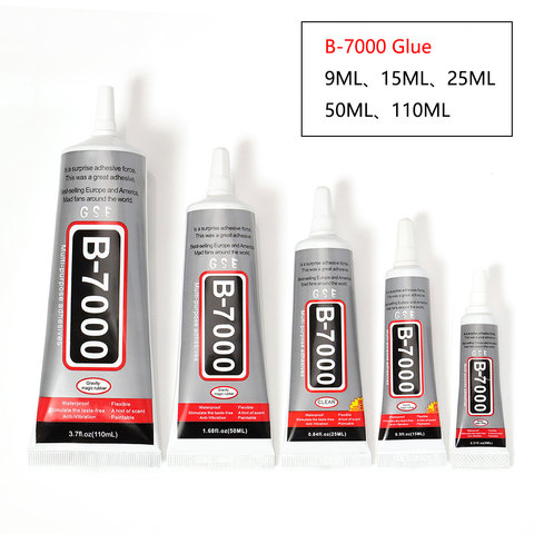 B7000 Glue for Rhinestones Crystal Adhesive 9ml 15ml 25ml 50ml 110ml Needles Jewelry Crafts Glass Supplies Epoxy Resin DIY Glue ► Photo 1/6