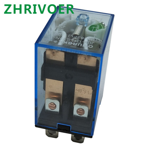 1Pc LY2NJ HH62P HHC68A-2Z Electronic Micro Mini Electromagnetic Relay 10A 8PIN Coil DPDT With Socket Base DC12V,24V AC110AC220V ► Photo 1/6