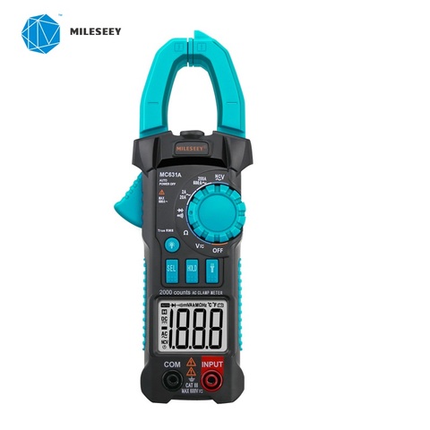 Mileseey Digital Clamp Meter 6000 counts Frequency Duty Cycle Resistance Measure Non Contact Voltage Tester ACV/DCV AC Ammeter ► Photo 1/1