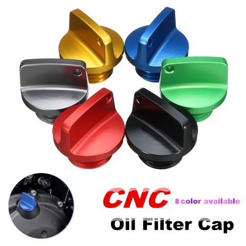 Motorcycle Engine Oil Filler Cap For Honda For Kawasaki Ninja Crankcase Cap CNC Engine Oil Filler Screw Cover Plug M20*2.5 ► Photo 1/6