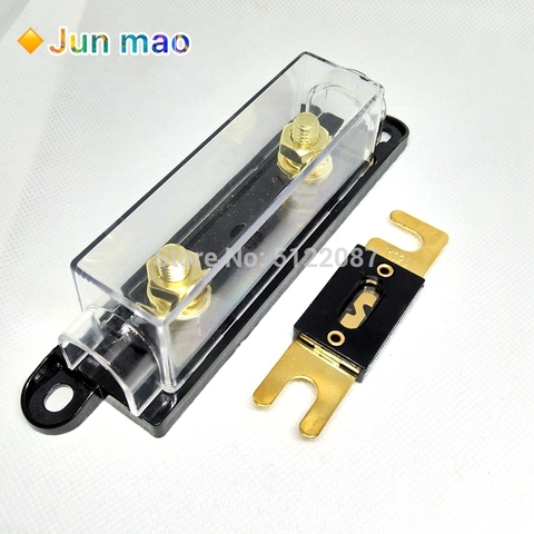 ANL Fuse Holder Bolt-on Fuse Automotive Fuse Holders Fusible Link with fuse 40A 60A 80A 100A 200A 250A 300A Fuses AMP ► Photo 1/6