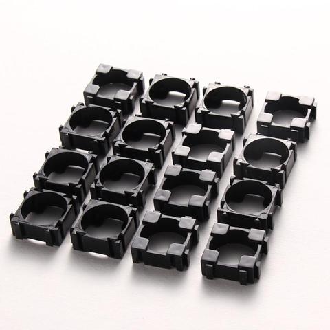 100pcs 18650 Battery Safety Anti Vibration Holder Cylindrical Bracket 22x22mm Li-ion Cell Storage Lithium Battery Support Stand ► Photo 1/6