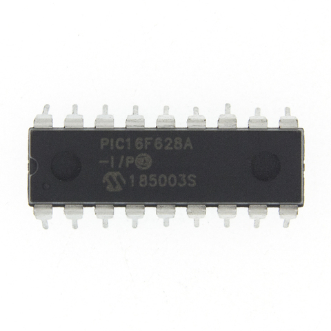 PIC16F628A-I/P DIP-18 PIC16F628A PIC16F628 16F628 Flash-Based, 8-Bit CMOS ► Photo 1/6