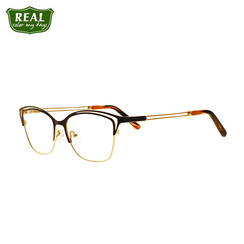 Stylish Multicolor Women's Metal Eyeglass Frame Reading Spectacle Frame ► Photo 1/6