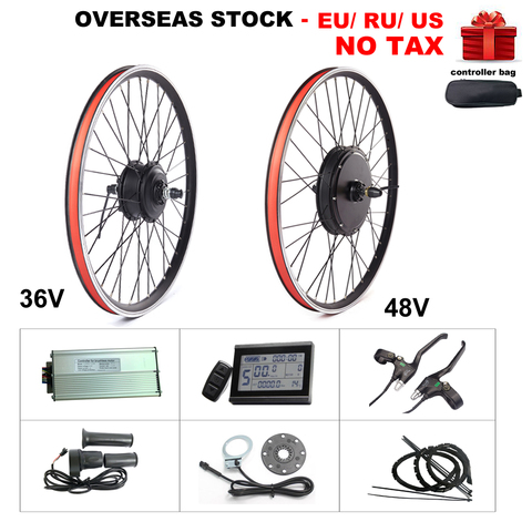 Electric Bike Kit 36V 250/350/500W 48V 1000/1500W MXUS XF07 XF08 XF15F XF15R Hub Motor Wheel Drive eBike Conversion e-Bike Kit ► Photo 1/6