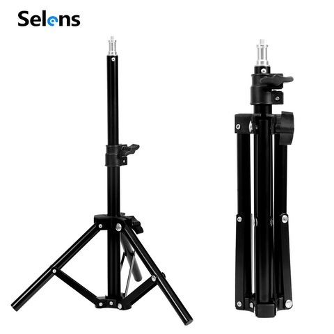 Photography Studio Adjustable 38-70cm Light Stand Photo Tripod For Camera Photo Lamp Bracket Holder Softbox ► Photo 1/6