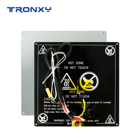 TRONXY 3D Printer Parts Heat Bed 220*220mm/255mm*255mm/330*330mm Standard Aluminum Plate Hot Bed 3D Printer Accessories Heatbed ► Photo 1/6