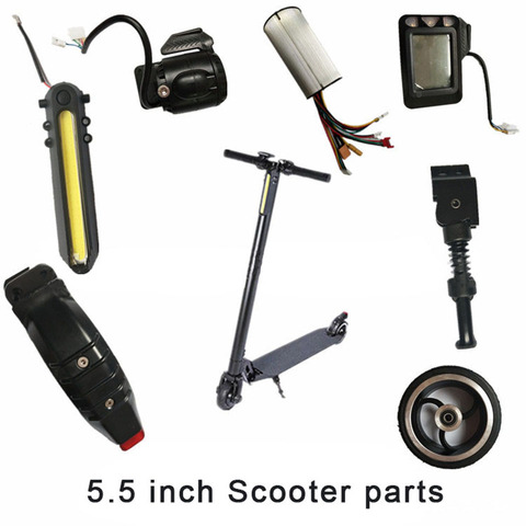 5.5inch Scooter Replacement Parts Repair Parts for Scooter Skateboard Factory Price  Rear fender wheel controller ► Photo 1/6